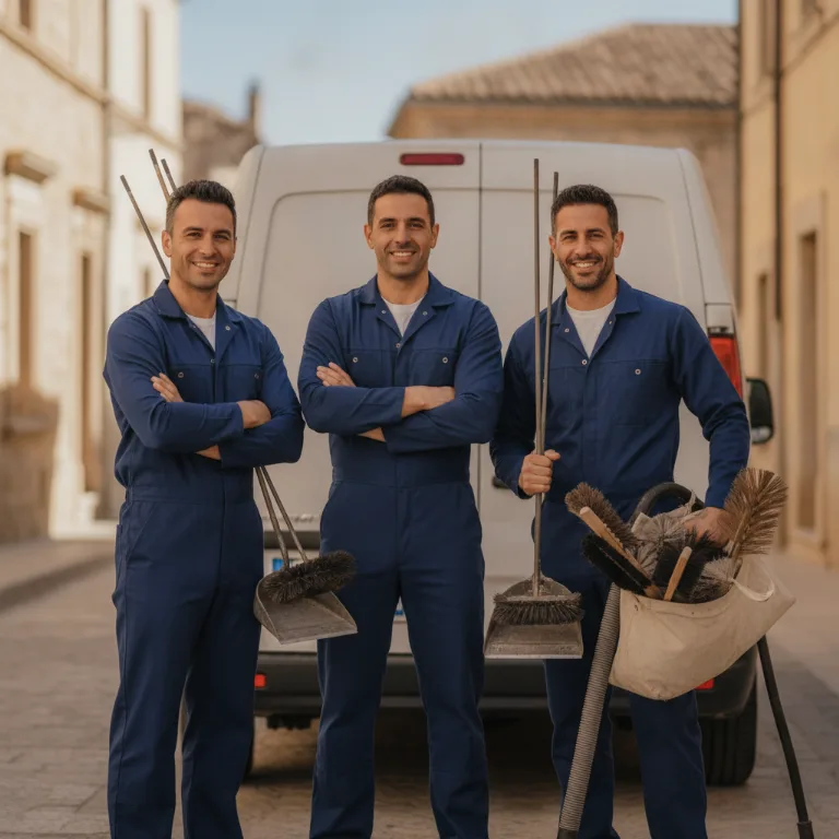 Deshollinador equipo en Fuenlabrada